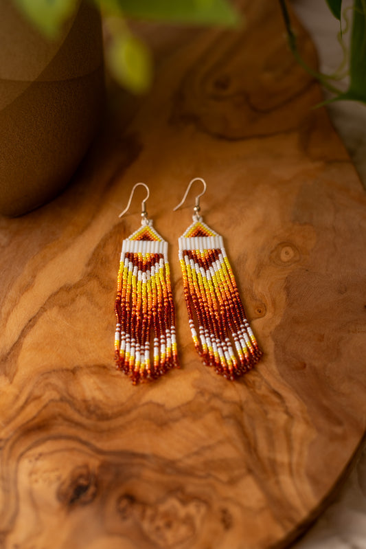Earrings- Beaded Earrings- Sands Works & Design