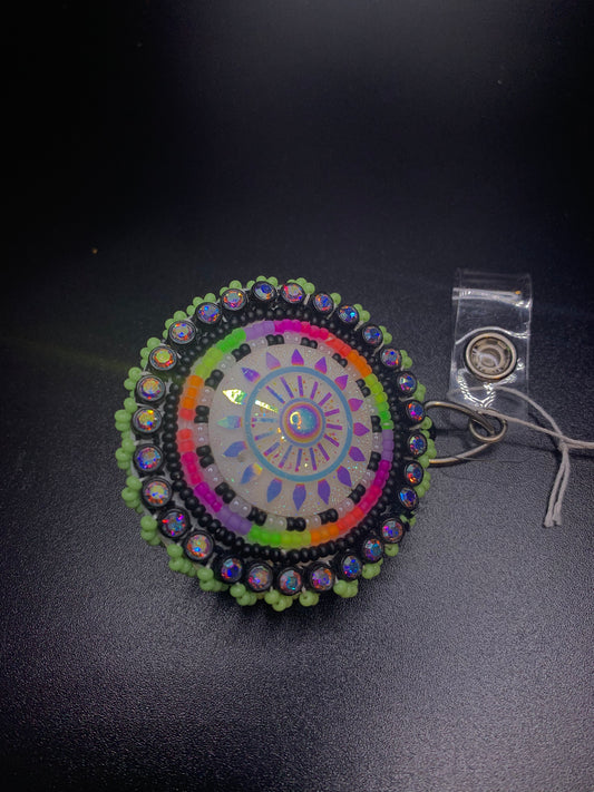 Germaine Thompson - Beaded Badge Holder