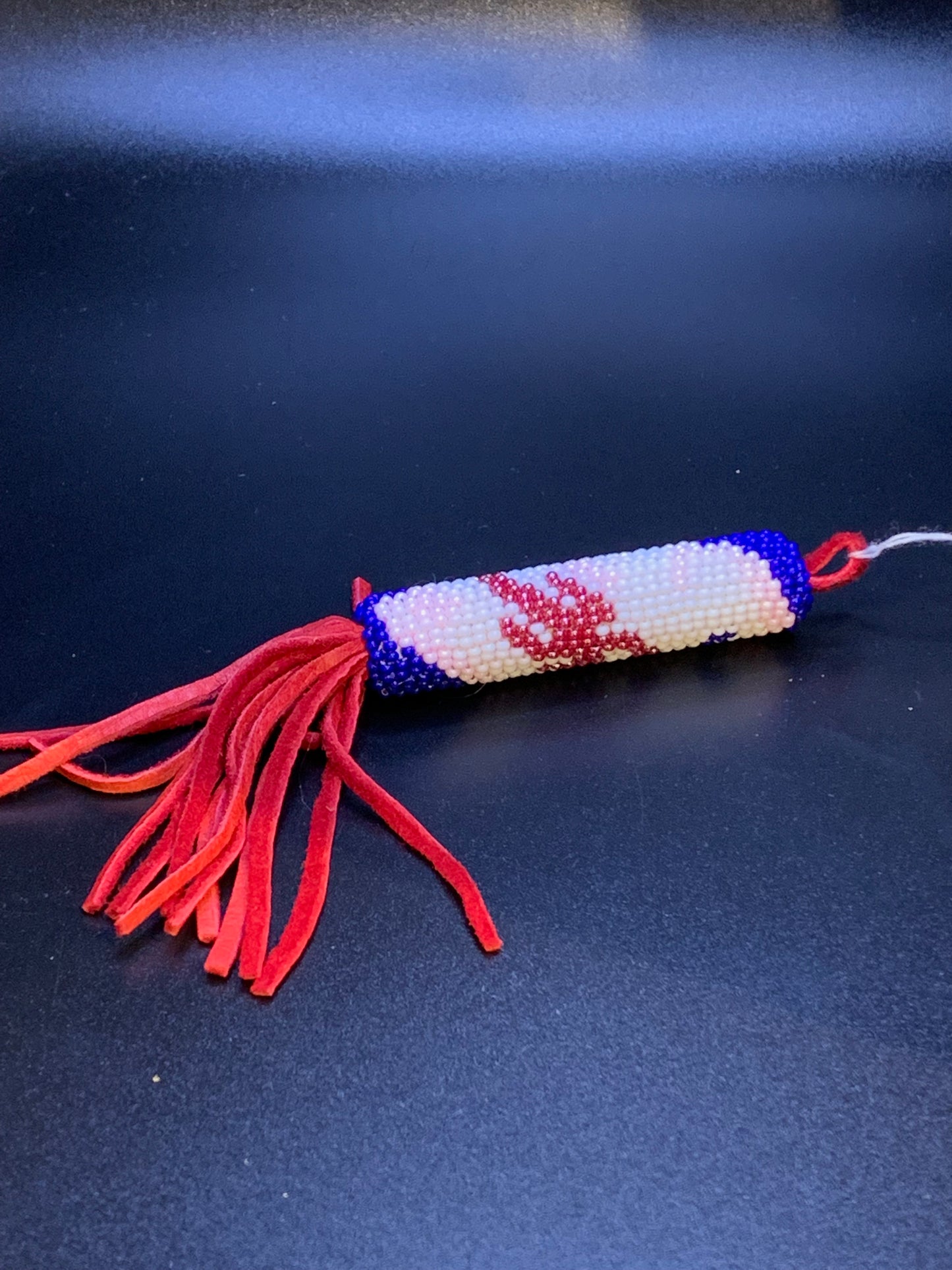 Robert Horse - Runner's Beaded Keychain - Intertribal Creatives by Running Strong for American Indian Youth
