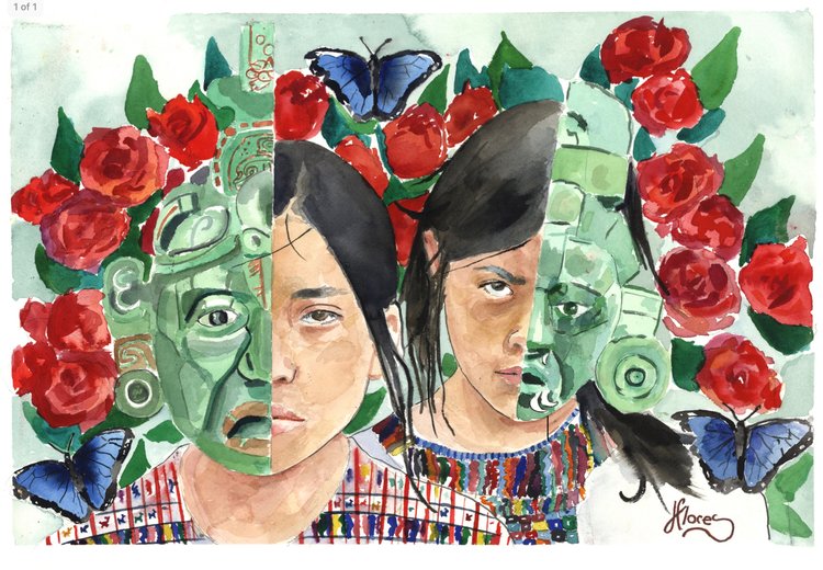 Jose Flores - Jade Wildflowers - Intertribal Creatives by Running Strong for American Indian Youth