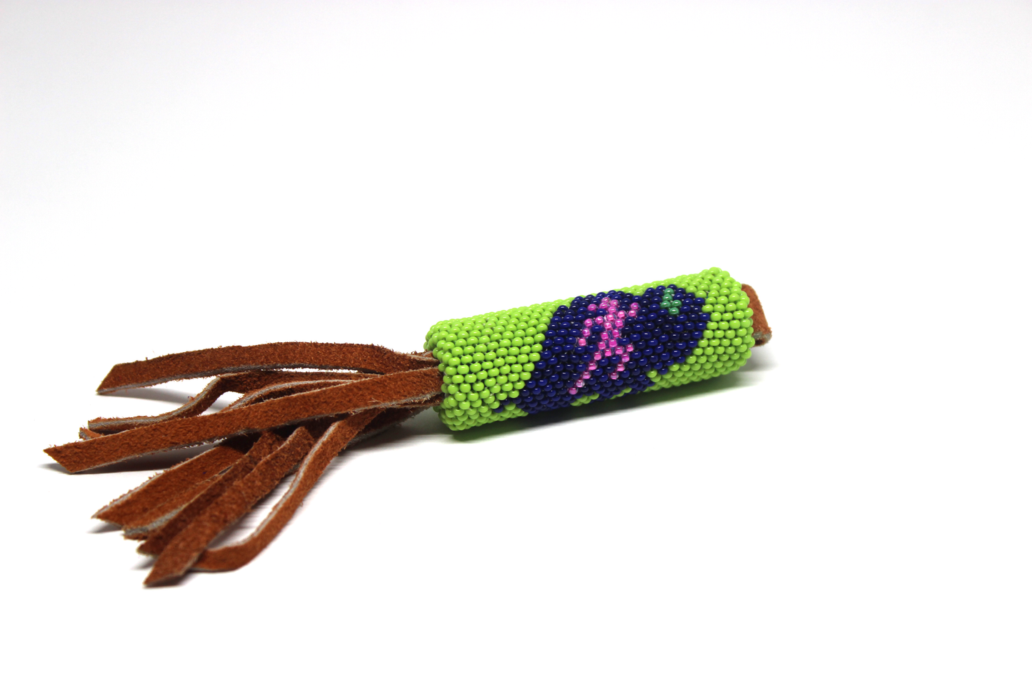 Robert Horse - Runner's Beaded Keychain - Intertribal Creatives by Running Strong for American Indian Youth