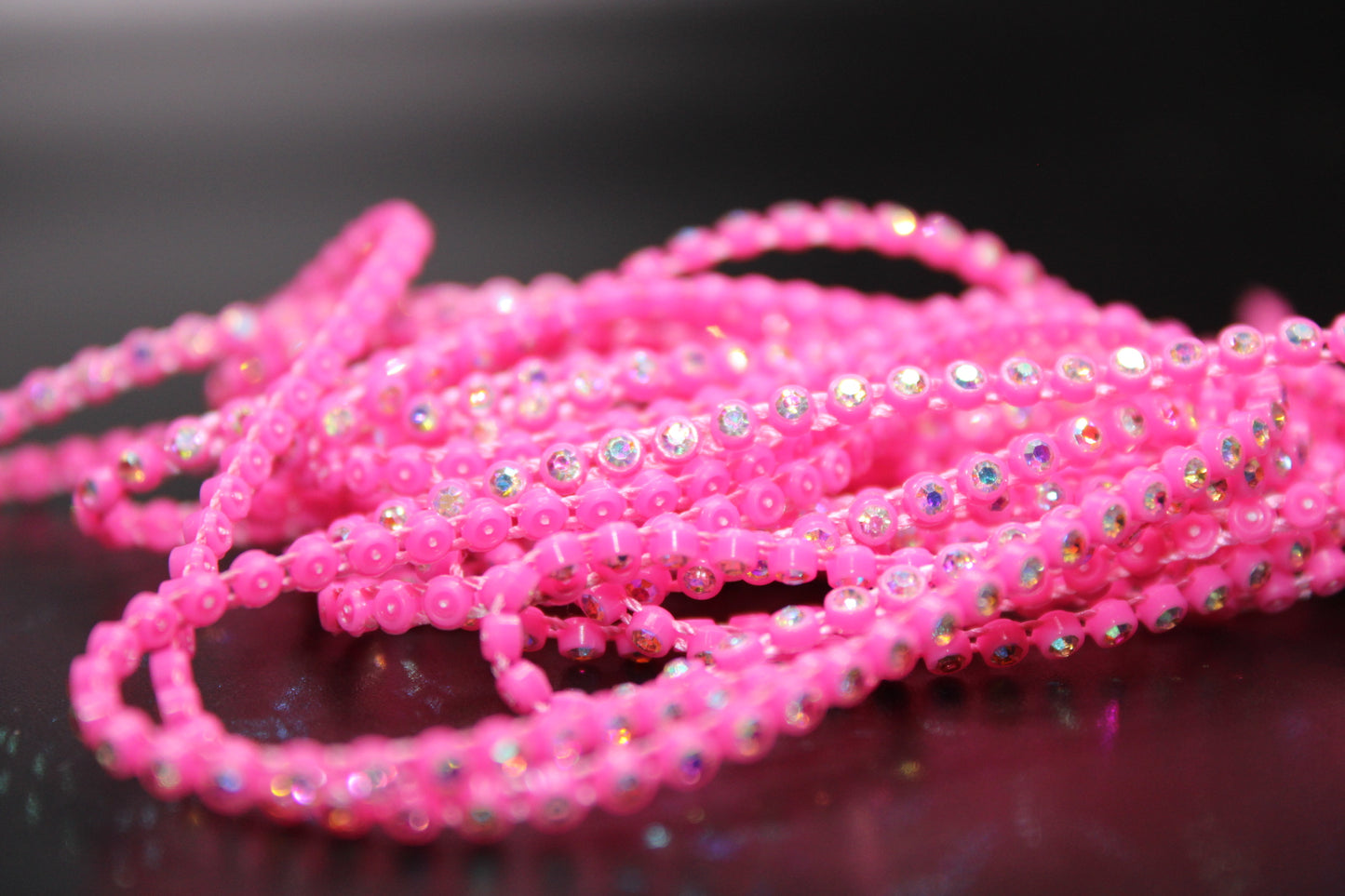 Plastic Banding w/ Gems for Beading