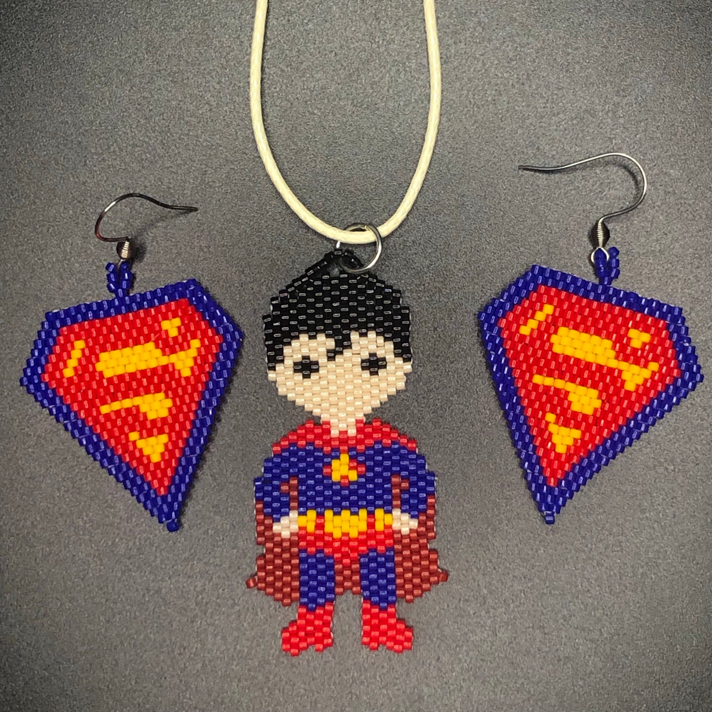 Kylie Kookesh - Beaded Super Man Set