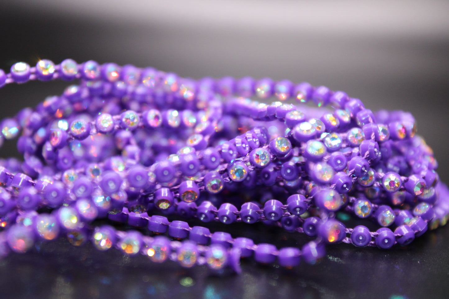 Plastic Banding w/ Gems for Beading
