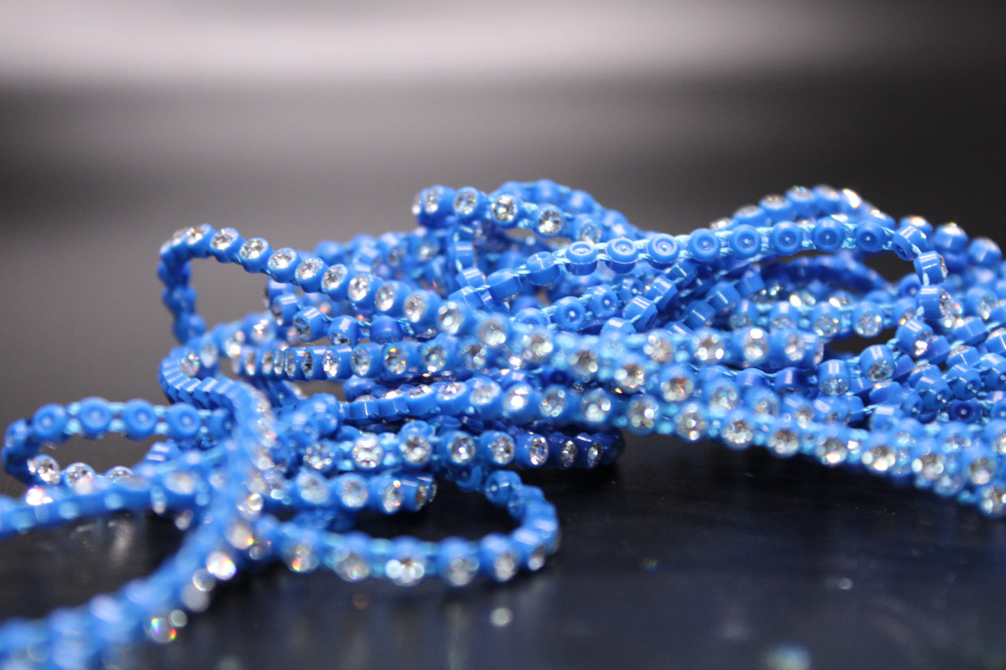 Plastic Banding w/ Gems for Beading