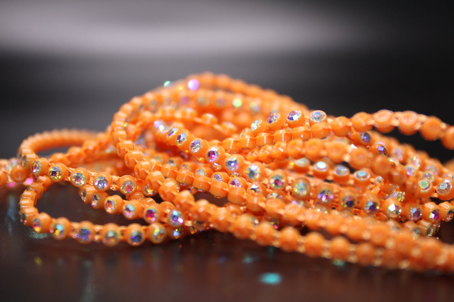 Plastic Banding w/ Gems for Beading