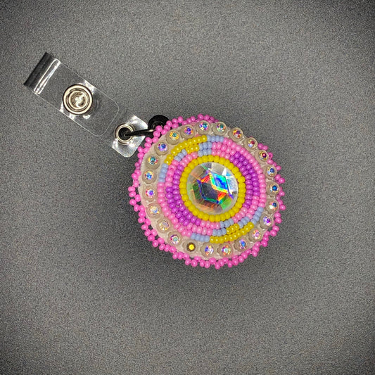 Germaine Thompson - Beaded Badge Holder